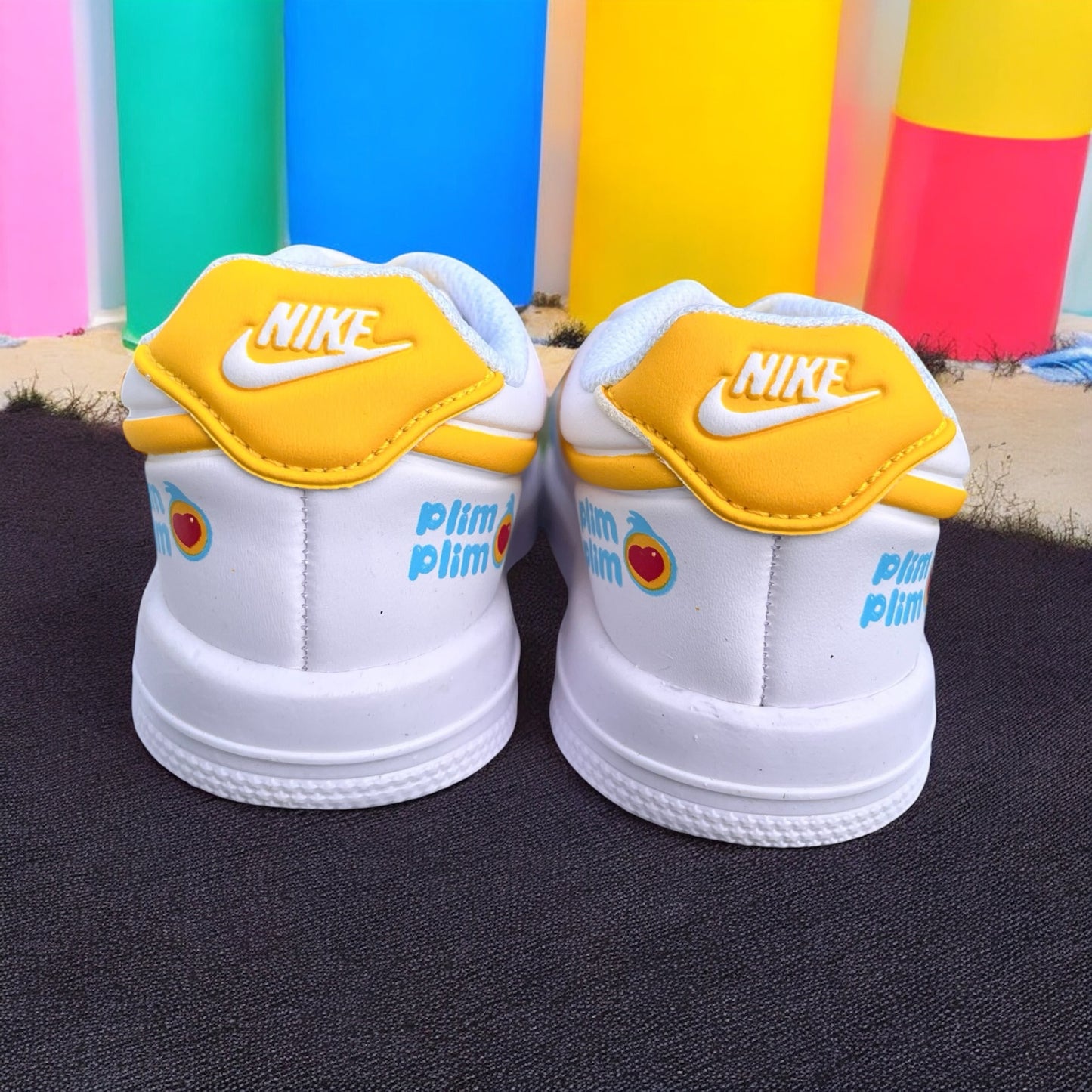 Nike AF1 Plim Plim Yellow