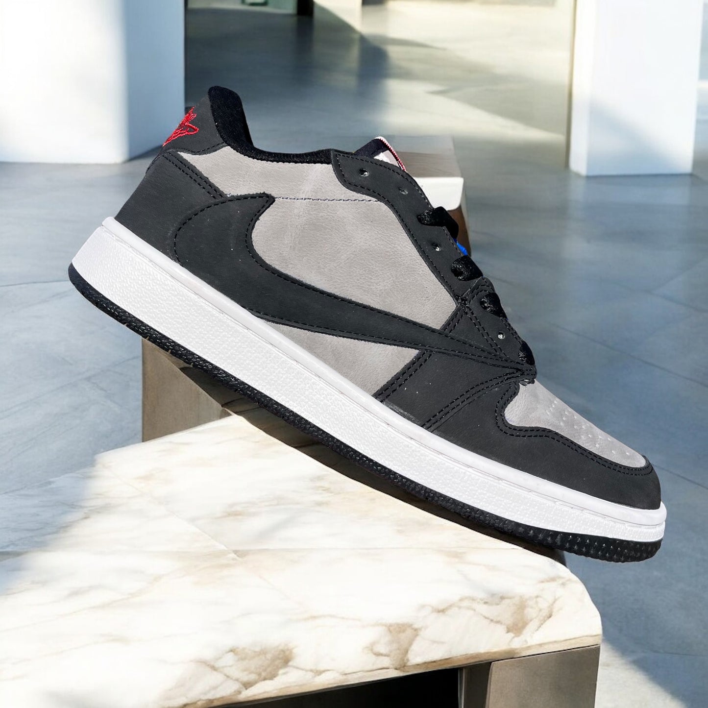 Jordan 1 Low OG "Black Grey" x Travis Scott (Top Quality Adult)