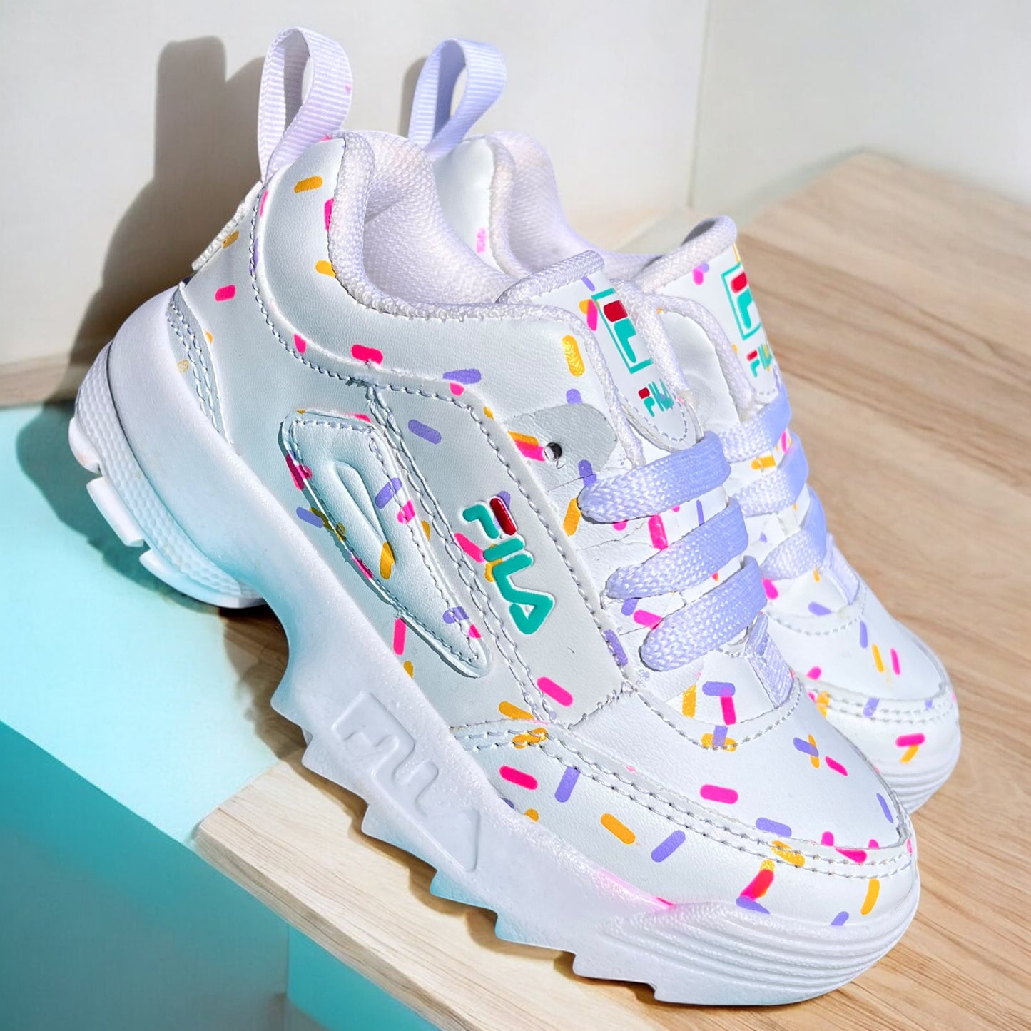 Fila Disruptor Sparkle White