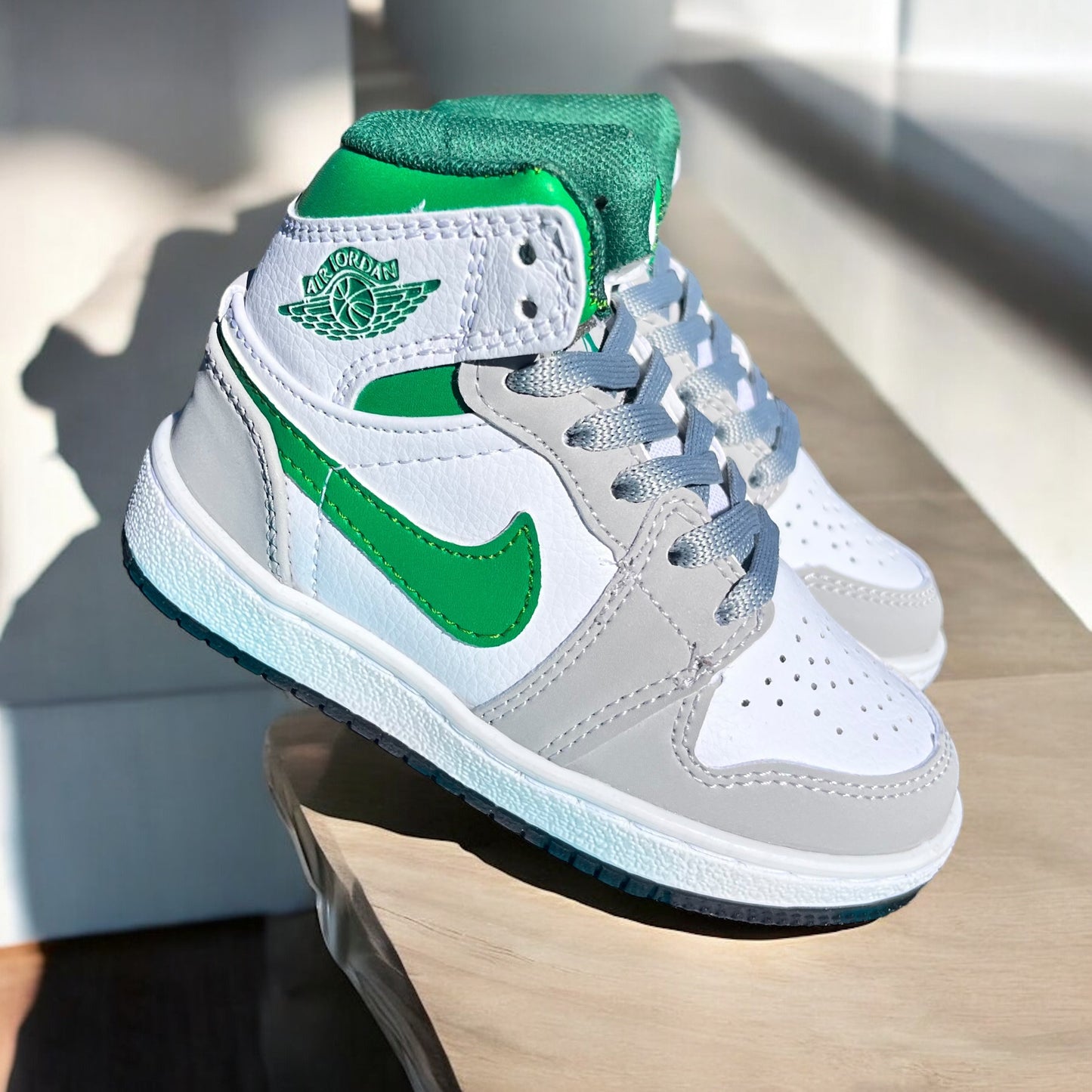 Jordan 1 Gray Green